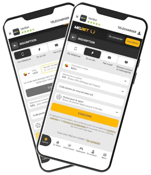 Comment s’enregistrer sur le site mobile + web ?