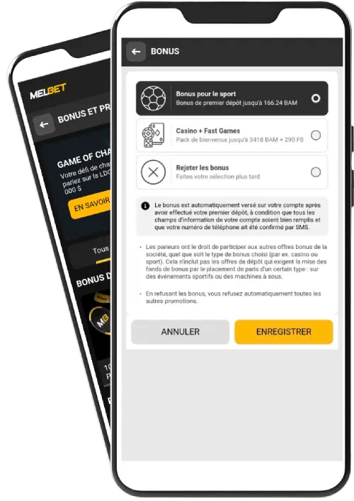 S’inscrire sur le site internet Melbet avec un code promotionnel