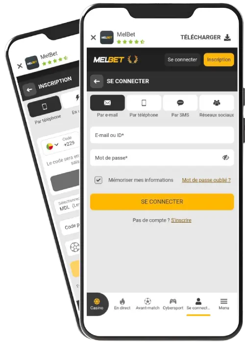 Se connecter sur Melbet