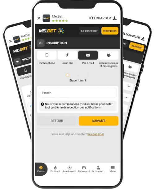 S’inscrire sur Melbet au Bénin